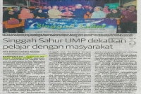 Singgah Sahur UMP dekatkan pelajar dengan masyarakat