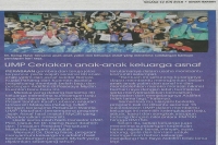 Sinar Harian: UMP Ceriakan anak-anak keluarga asnaf 